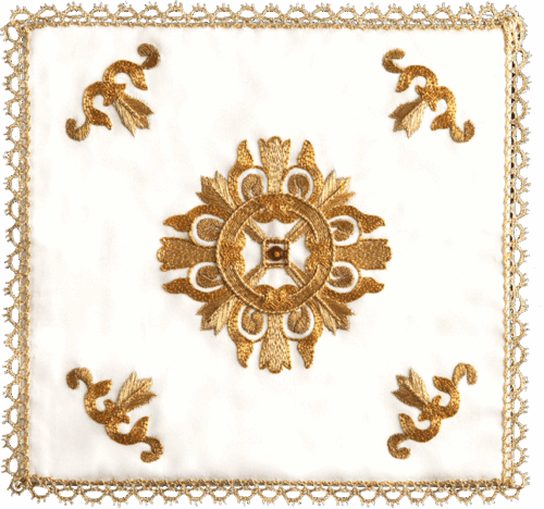 Hand embroidered pall 86/GCC010